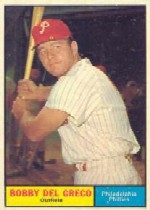 1961 Topps Baseball Cards      154     Bobby Del Greco